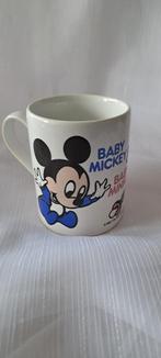 MICKEY EN MINNIE babies mok, 1987, Verzamelen, Disney, Ophalen of Verzenden, Mickey Mouse, Zo goed als nieuw, Servies