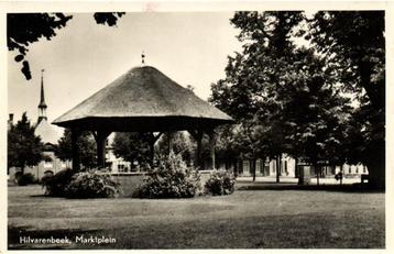 Hilvarenbeek, Marktplein - 1956 gelopen beschikbaar voor biedingen