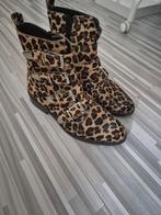 Leopard enkellaarzen maat 39, Overige kleuren, Lage of Enkellaarzen, Ophalen of Verzenden, Zo goed als nieuw