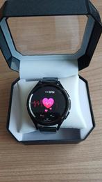 Nieuw metaal bandje smartwatch 2025 voor Samsung+ rubberband, Sieraden, Tassen en Uiterlijk, Ophalen of Verzenden, Nieuw, Zwart