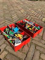 Twee bakken met LEGO en playmobil, Ophalen of Verzenden, Zo goed als nieuw