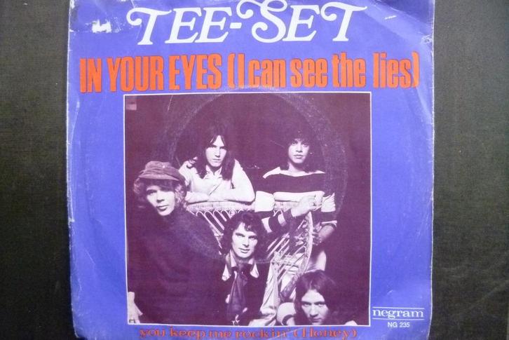 tee set - in your eyes, Cd's en Dvd's, Vinyl Singles, Gebruikt, Single, Overige genres, 7 inch, Ophalen of Verzenden