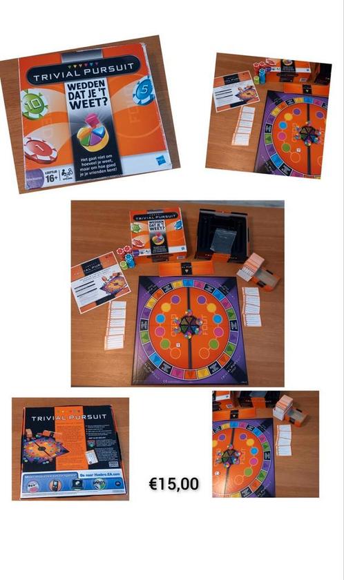 Bord spelen, Hobby en Vrije tijd, Gezelschapsspellen | Bordspellen, Zo goed als nieuw, Ophalen