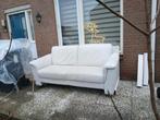 Gratis Witte 2-zitsbank, Tuin en Terras, Ophalen of Verzenden