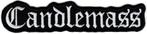 Candlemass stoffen opstrijk patch embleem, Verzenden, Nieuw, Kleding