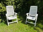 tuinmeubel stoelen allibert 2 stapelbare tuinstoelen hartman, Tuin en Terras, Tuinstoelen, Ophalen, Gebruikt, Kunststof, Stapelbaar