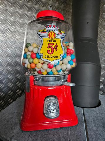 FIFTIES SIXTIES SILVERKING PINDA NOOTJES AUTOMAAT  beschikbaar voor biedingen