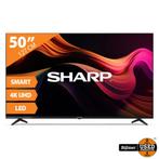 Sharp 50GL4460 50 Inch 4K Google TV | Nieuw in doos, Zo goed als nieuw