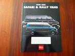 GMC Safari en Rally Vans 1995 brochure, Verzenden, Zo goed als nieuw, Overige merken