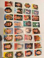 Oude voetbalplaatjes met namen achterop, Verzamelen, Ophalen, Gebruikt, Overige sporten, Poster, Plaatje of Sticker