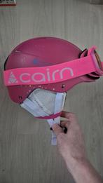 Meisjes Skihelm ZGAN incl skibril,  merk Cairn., Overige merken, Overige typen, Ophalen of Verzenden, Zo goed als nieuw