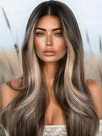 Prachtige meerkleurige lace-wig. Nog 1 over!, Sieraden, Tassen en Uiterlijk, Uiterlijk | Haarverzorging, Ophalen of Verzenden