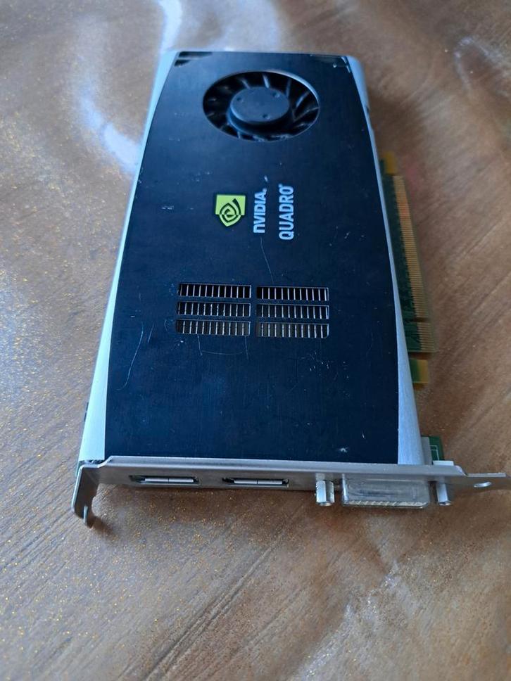 Nvidia Quadro FX 1800 Videokaart, Computers en Software, Videokaarten, Gebruikt, Nvidia, PCI-Express 1.0, GDDR3, DisplayPort, DVI