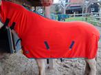 Nieuw: HKM fleece zweetdeken met hals / maat 175 / oranje, Dieren en Toebehoren, Paarden en Pony's | Dekens en Dekjes, Ophalen of Verzenden