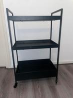 Trolley Ikea zwart, Ophalen, Zo goed als nieuw