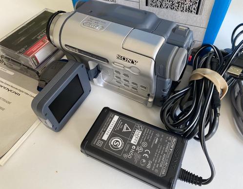Sony Handycam DCR-TRV255E, Audio, Tv en Foto, Videocamera's Digitaal, Zo goed als nieuw, Sony, 20x of meer, Externe microfoon