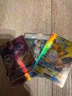 Mewtwo GX waarde 6.00 ,guzma trainer waarde 20.00,raichu GX, Ophalen of Verzenden, Zo goed als nieuw, Losse kaart