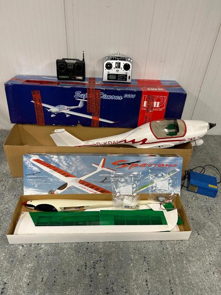 RC Zweefvliegtuigen + toebehoren, Hobby en Vrije tijd, Modelbouw | Radiografisch | Vliegtuigen, Gebruikt, Ophalen of Verzenden