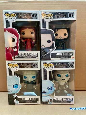 Funko Pops Game of Thrones en Wonder Woman beschikbaar voor biedingen
