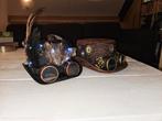 Steampunk Hoeden met Goggles, Ophalen, Zo goed als nieuw, Carnaval, Accessoires