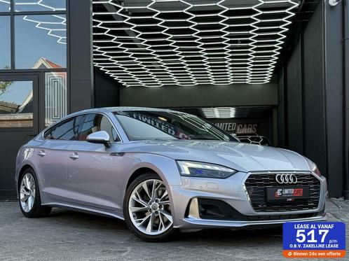 Audi A5 Sportback 40 TFSI Sport Edition | NAP | ZILVER, Auto's, Audi, Bedrijf, Te koop, A5, 360° camera, ABS, Achteruitrijcamera