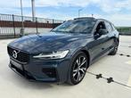 Volvo V60 T6 R-Design AWD | HUD | 360 | Panorama dak | Trekh, Automaat, 4 cilinders, Blauw, Leder en Stof