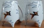 Twee stuks Delfts design koffie mok, Ophalen of Verzenden, Zo goed als nieuw, Overige stijlen, Kop(pen) en/of Schotel(s)