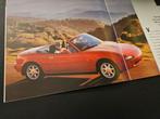 Brochure Mazda MX-3 / MX-5 / MX-6 / RX-7 1991, Ophalen of Verzenden, Zo goed als nieuw, Mazda