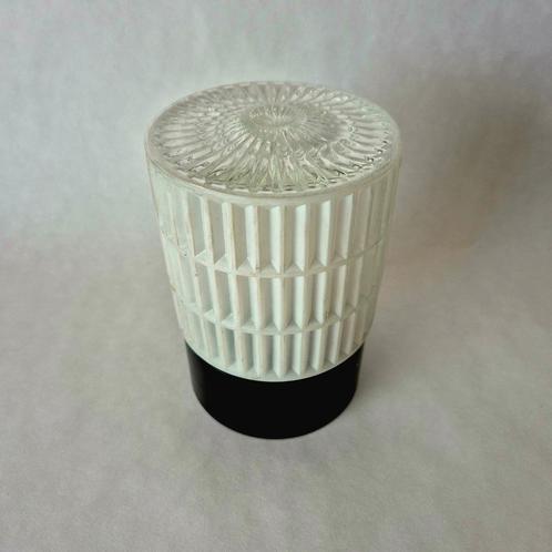 Jaren 60 plafondlamp | Schroefbol | Erco, Huis en Inrichting, Lampen | Plafondlampen, Gebruikt, Glas, Verzenden