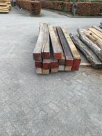 Eiken bezaagd te koop, Ophalen, Zo goed als nieuw, 250 cm of meer, Balken
