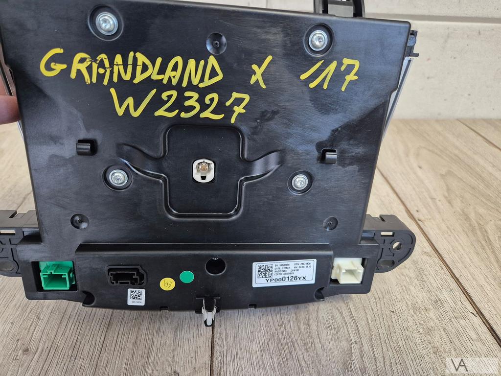 Opel Grandland kleurenscherm navigatie 2016 -2022 yp000126yx, Gebruikt, -, -, Opel