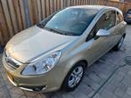 Opel Corsa 2009 Beige met airco 125dkm met NAP, Auto's, Voorwielaandrijving, Stof, Zwart, 4 cilinders