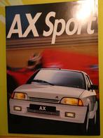 Citroen AX Sport folder, Ophalen of Verzenden, Zo goed als nieuw, Citroën, Citroën