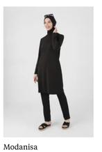 Zgan modanisa burkini compleet maat 44/46 zwart, Zwart, Badpak, Ophalen of Verzenden, Zo goed als nieuw