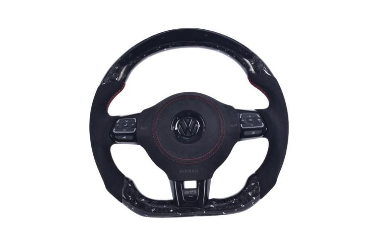 Volkswagen Golf 6 GTI carbon & Alcantara LED sportstuur, Auto-onderdelen, Besturing, Volkswagen, Nieuw, Verzenden