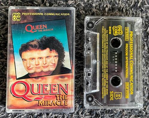 Queen - The Miracle, cassettebandje, Cd's en Dvd's, Cassettebandjes, Gebruikt, Origineel, Rock en Metal, 1 bandje, Ophalen of Verzenden