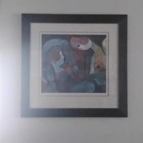 Prachtige zeefdruk Theo Mackaay, Antiek en Kunst, Kunst | Litho's en Zeefdrukken, Ophalen of Verzenden