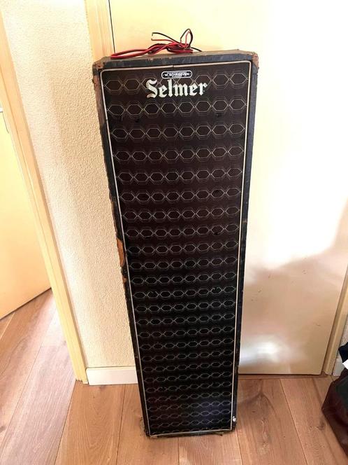 Vintage Selmer speakerkast 4x10'' - mancave / collector, Audio, Tv en Foto, Luidsprekers, Gebruikt, Overige typen, Minder dan 60 watt