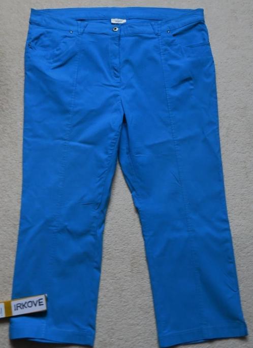 NIEUWE BLAUWE BROEK * Maat 50 *, Kleding | Dames, Grote Maten, Nieuw, Broek of Spijkerbroek, Blauw, Verzenden