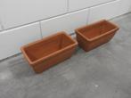 Prachtige terracotta plantenbakken Italy. Nieuwstaat. €8/st, Ophalen, Minder dan 30 cm, Minder dan 60 cm, Zo goed als nieuw