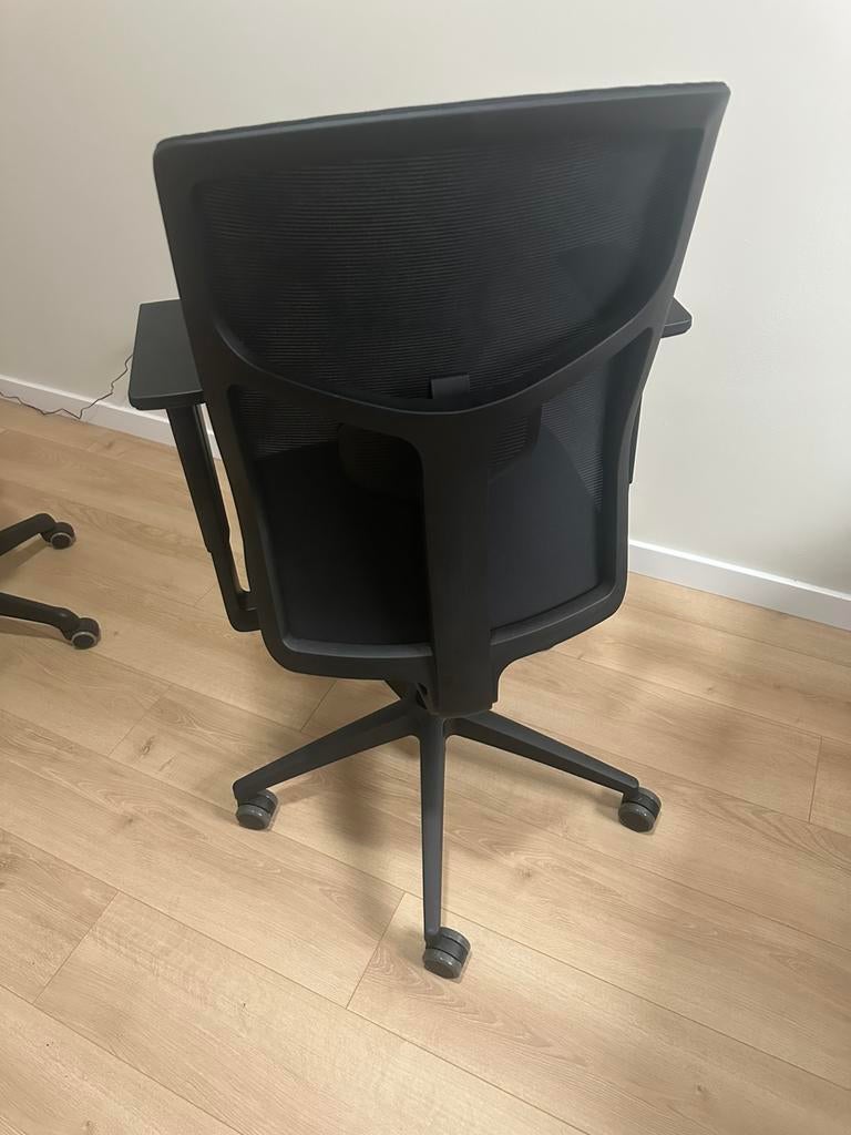 Euroseats Curve Desk Chair NEN1335, Huis en Inrichting, Bureaustoelen, Bureaufiets, Zwart, Nieuw, Ophalen of Verzenden