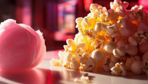 Uitdelen van onbeperkt popcorn + suikerspinnen op jouw feest, Hobby en Vrije tijd, Feestartikelen | Verhuur, Nieuw, Ophalen