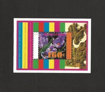 1996 Blok Natuur en Milieu bloemen 1671 postfris beschikbaar voor biedingen