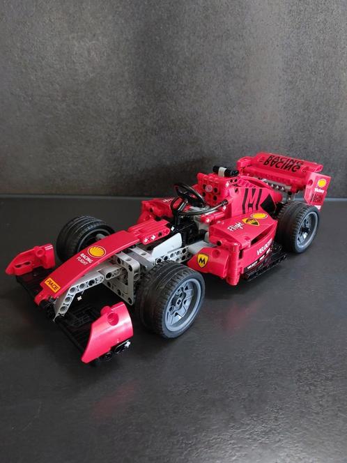 Lego compatible Ferrari met afstandsbediening 2 stuks, Kinderen en Baby's, Speelgoed | Duplo en Lego, Zo goed als nieuw, Ophalen of Verzenden