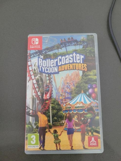 RollerCoaster Tycoon Adventures, Spelcomputers en Games, Games | Nintendo Switch, Zo goed als nieuw, Simulatie, 1 speler, Vanaf 3 jaar