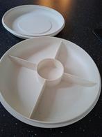 Tupperware Serveerschaal met Deksel, Overige materialen, Gebruikt, Ophalen of Verzenden, Schaal of Schalen