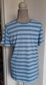 T-shirt Required smart casual maat M in blauwtinten., Required smart casual, Ophalen of Verzenden, Zo goed als nieuw, Maat 48/50 (M)