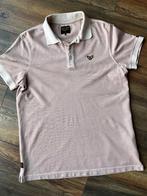 PME Legend heren polo shirt M poederroze korte mouw, PME LEGEND, Overige kleuren, Maat 48/50 (M), Ophalen of Verzenden