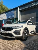 Dacia Sandero Stepway 1.0 TCE 90 Automaat / Trekhaak, Stof, Wit, Bedrijf, Grijs