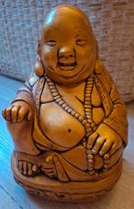Zwaar (4,4 kg) goudkleurige lachende budai beeld, Ophalen, Zo goed als nieuw